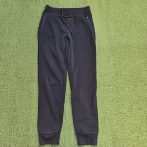 Uniqlo Sweatpants Men's Small Black Drawstring Pockets
